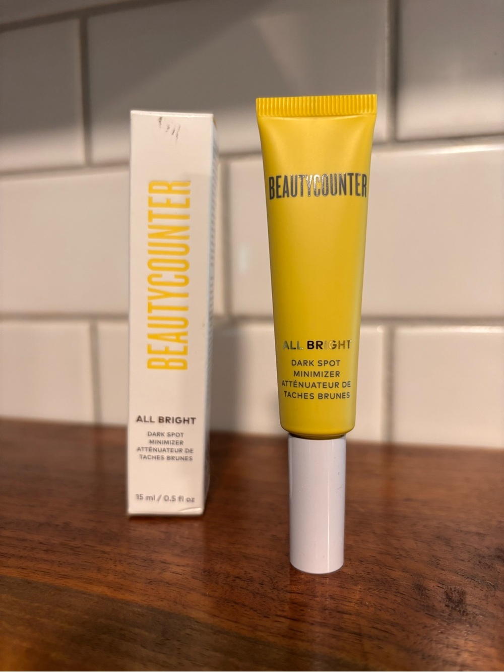 beautycounter All Bright Dark Spot Minimizer - Yellow